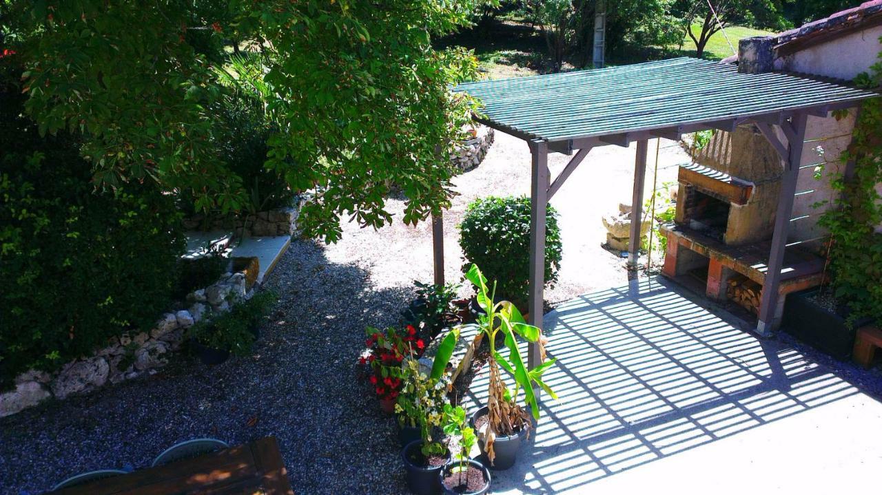 Bed and Breakfast Au Garcin La Romieu Exterior foto